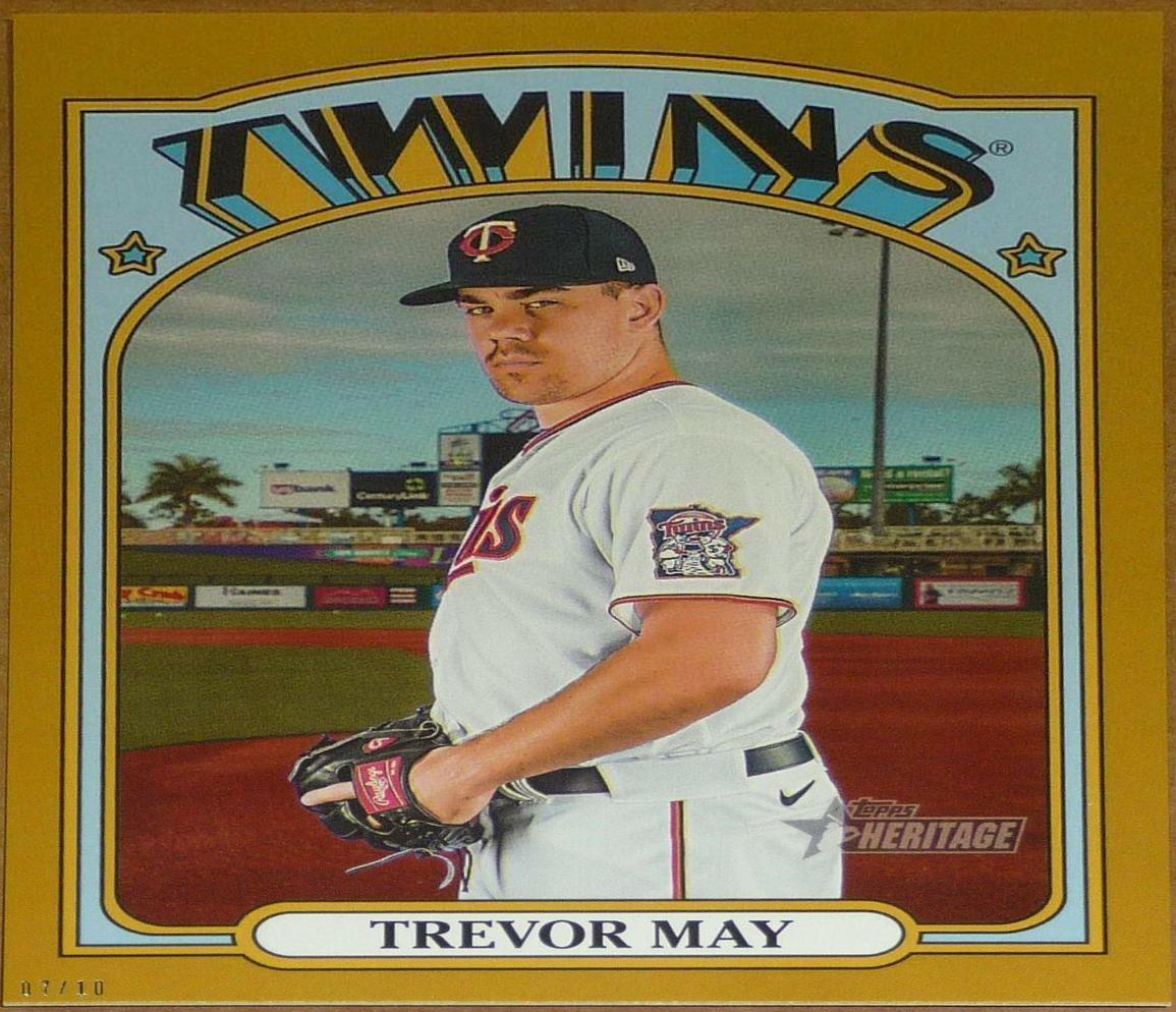 Trevor May [5x7 Gold] #350