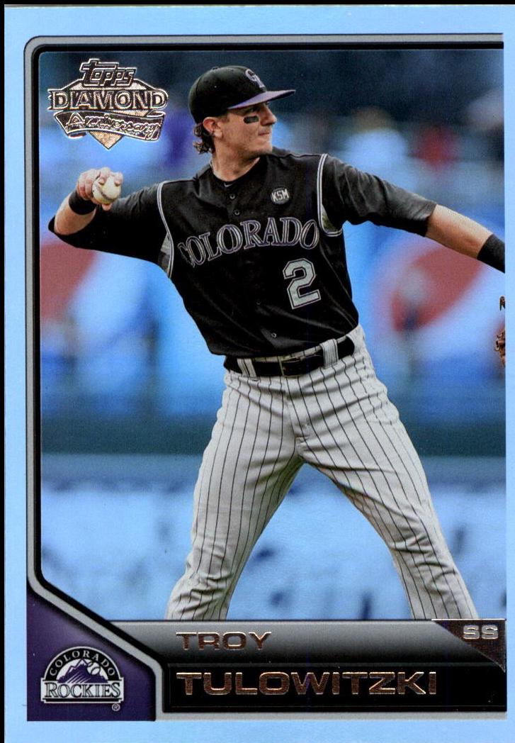 Troy Tulowitzki [Diamond Anniversary Platinum Refractor] #80