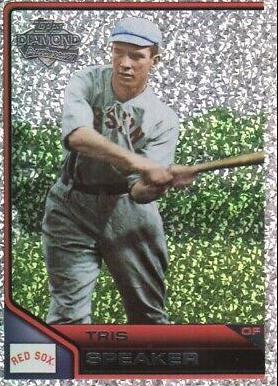 Tris Speaker [Diamond Anniversary Platinum Refractor] #90