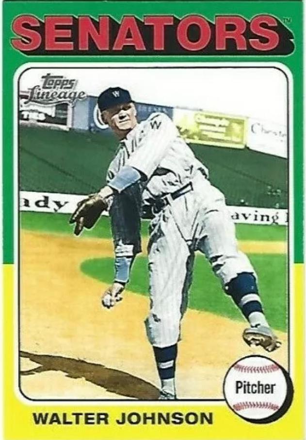 Walter Johnson [1975 Mini] #16