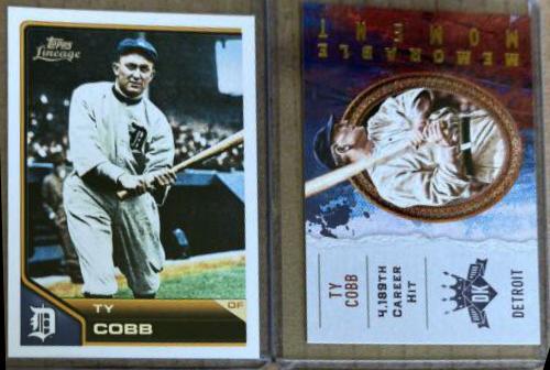 Ty Cobb [Diamond Anniversary Refractor] #105