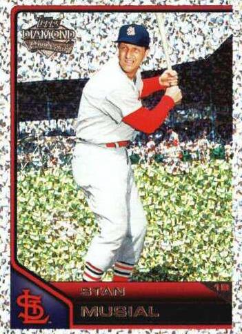 Stan Musial [Diamond Anniversary Platinum Refractor] #40