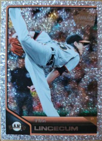 Tim Lincecum [Diamond Anniversary Platinum Refractor] #135