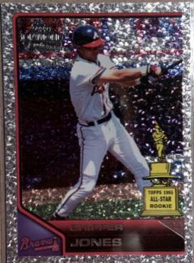 Chipper Jones [Diamond Anniversary Platinum Refractor] #195