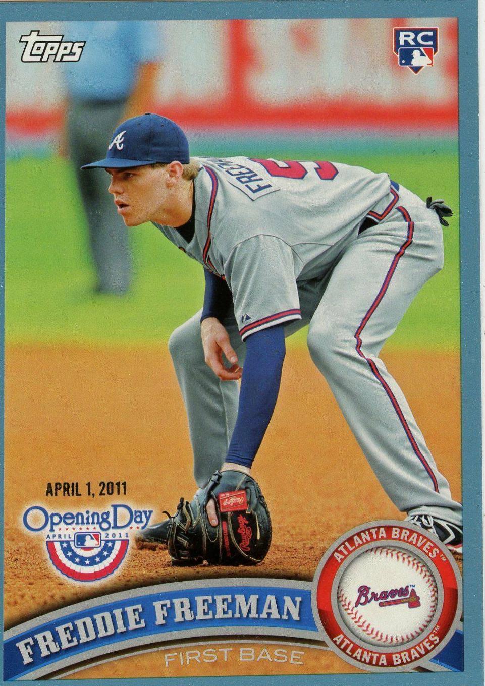 Freddie Freeman [Blue] #70