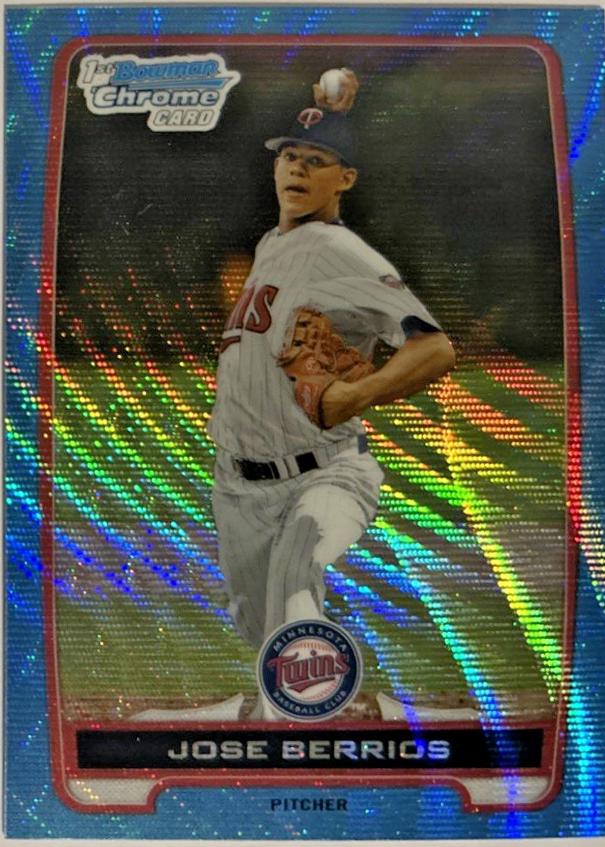 Jose Berrios [Blue Wave Refractor] #16
