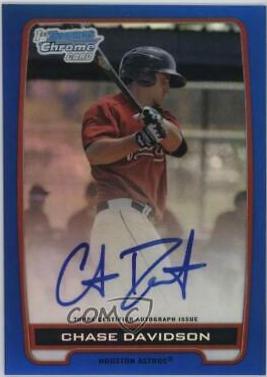Chase Davidson [Blue Refractor] #BCACD
