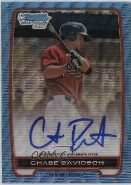 Chase Davidson [Blue Wave Refractor] #BCACD