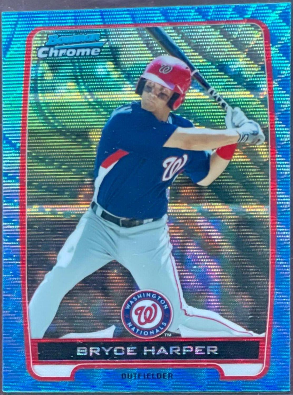 Bryce Harper [Blue Wave Refractor] #BCP10
