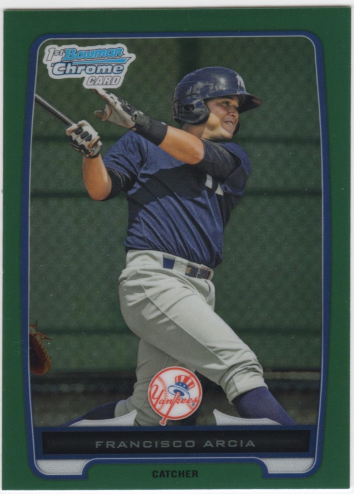 Francisco Arcia [Green Refractor] #BCP174