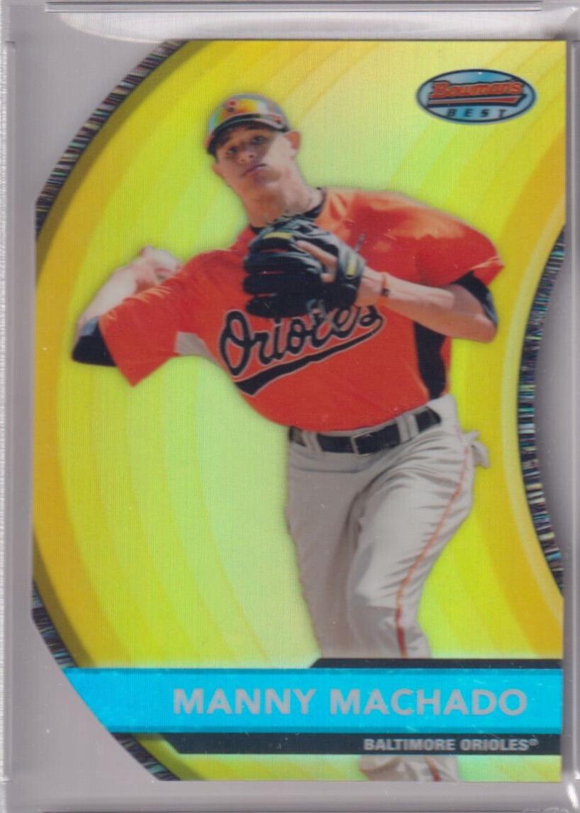 Manny Machado [Die Cut Xfractor] #BBP2