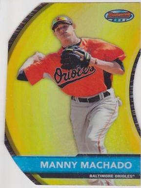 Manny Machado [Die Cut Refractor] #BBP2
