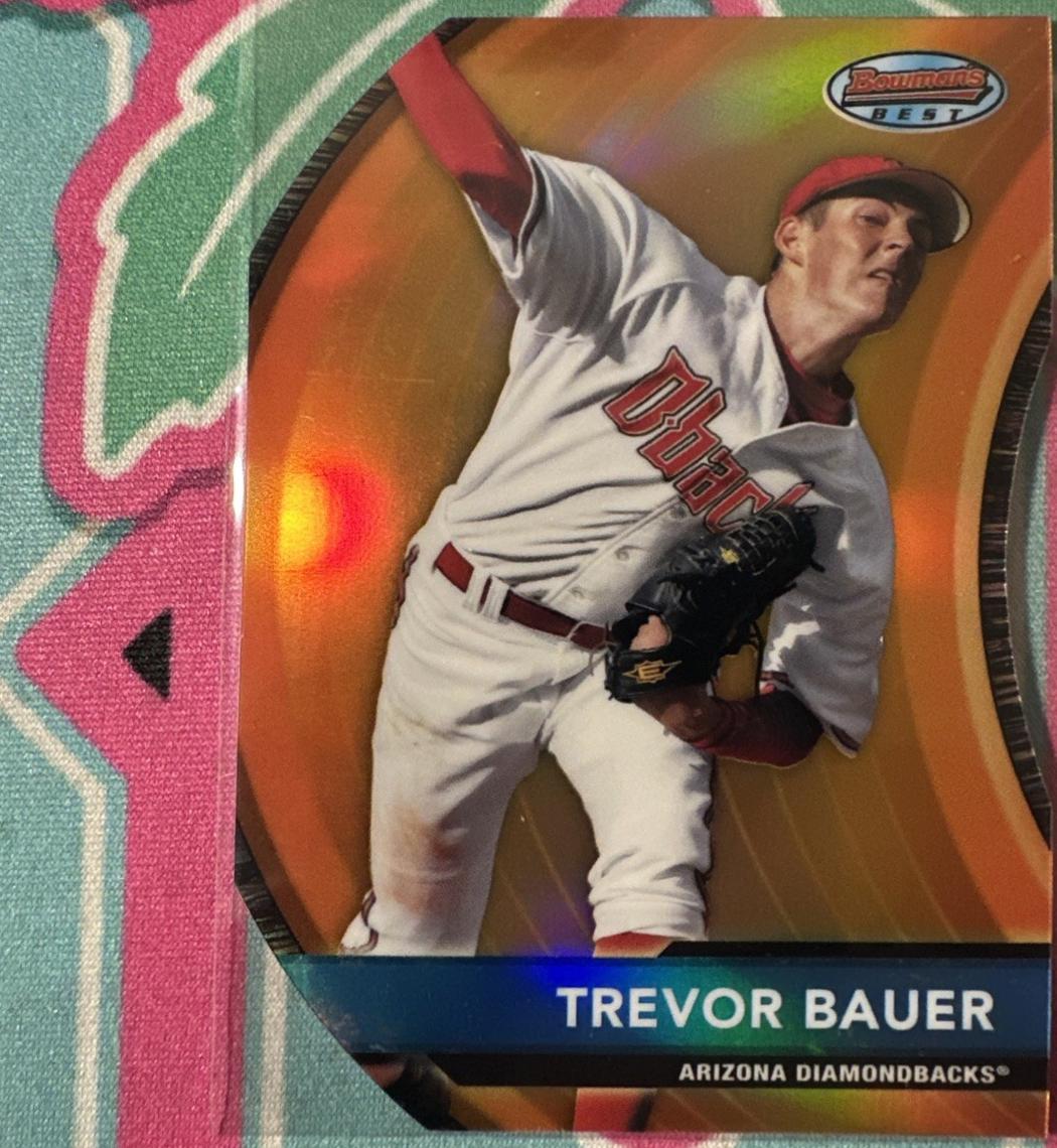 Trevor Bauer [Die Cut Refractor] #BBP1