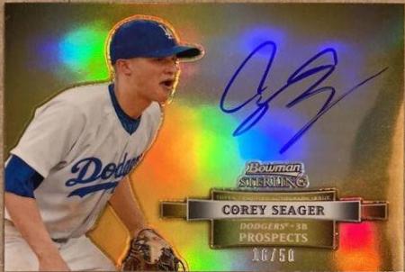 Corey Seager [Gold Refractor] #CS