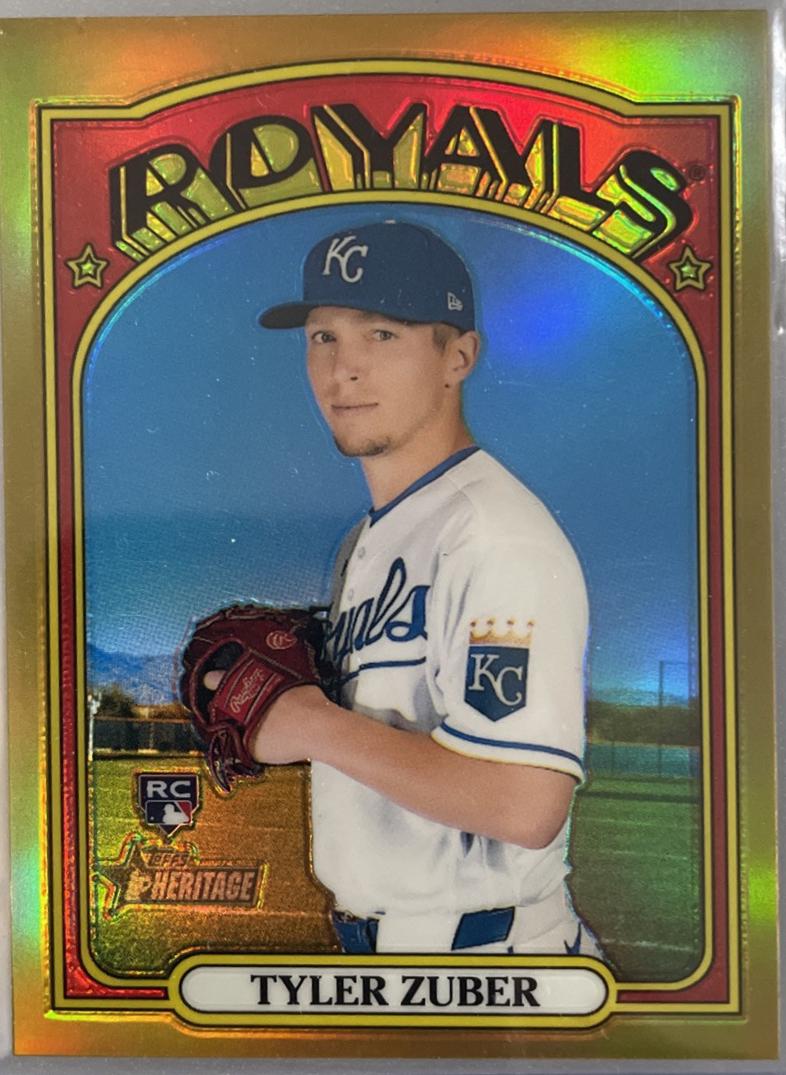 Tyler Zuber [Chrome Gold Refractor] #659
