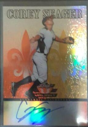 Corey Seager [Orange Autograph] #VACS1
