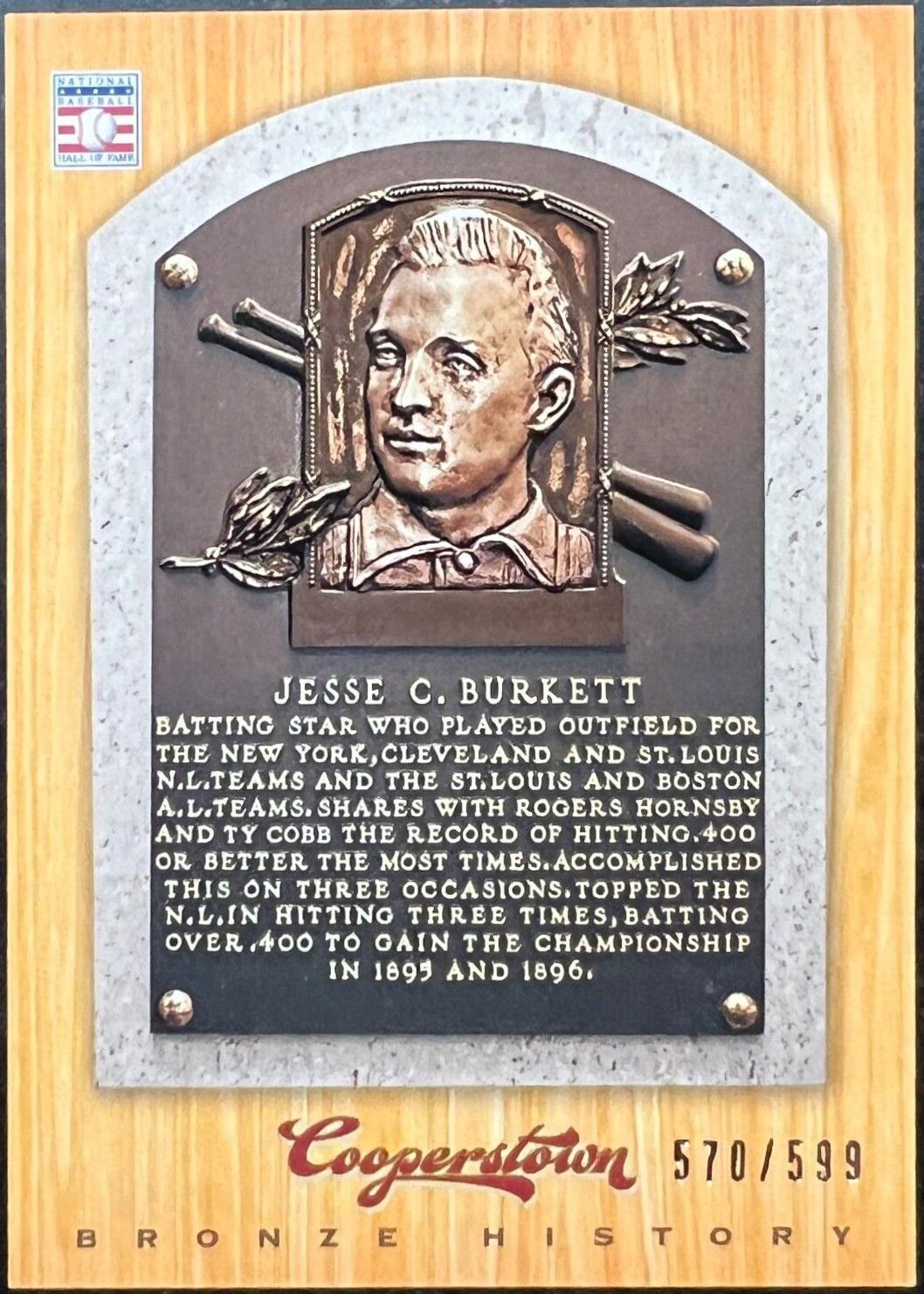 Jesse Burkett #13