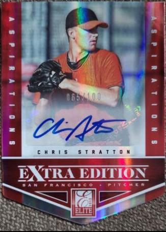 Chris Stratton [Franchise Futures Autograph] #12