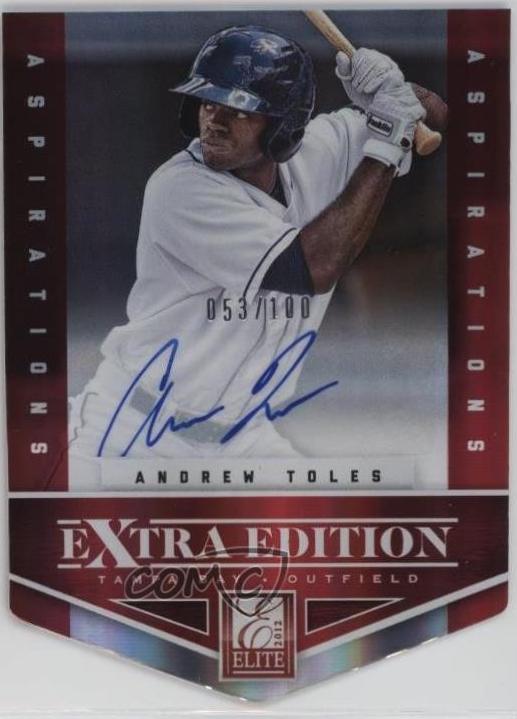 Andrew Toles [Aspirations Die Cut Autograph] #39