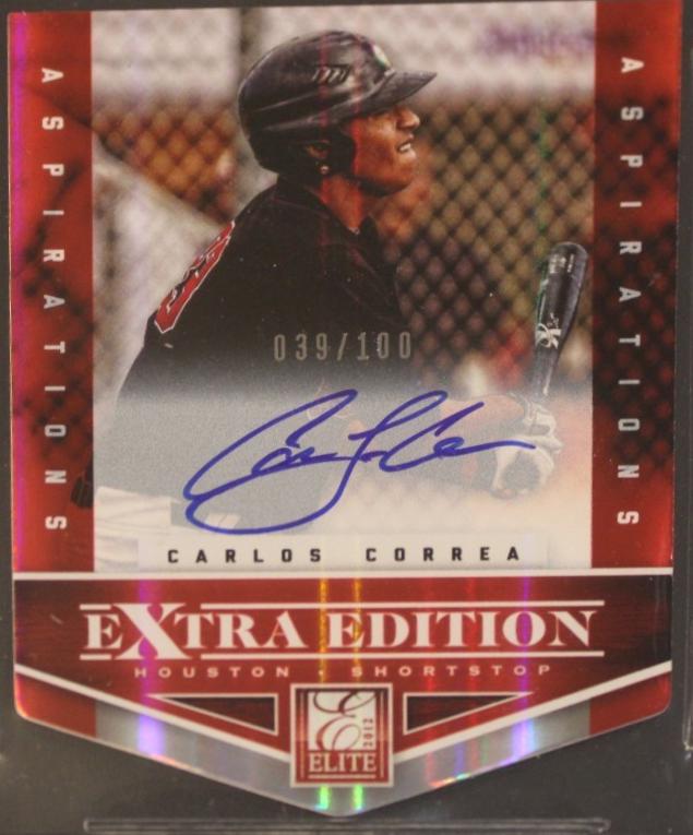 Carlos Correa [Autograph Red Ink] #101