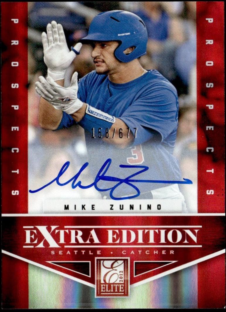 Mike Zunino [Autograph Red Ink] #103
