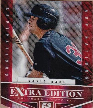 David Dahl [Aspirations Die Cut Autograph] #107