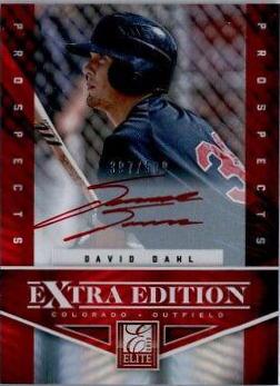 David Dahl [Autograph] #107