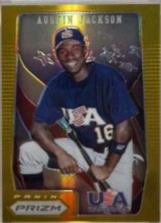Austin Jackson [Gold Prizm] #USA10