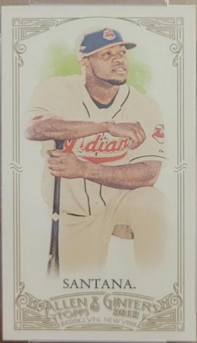 Carlos Santana [Mini Allen & Ginter Back] #115