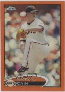 Matt Cain [Orange Refractor] #48