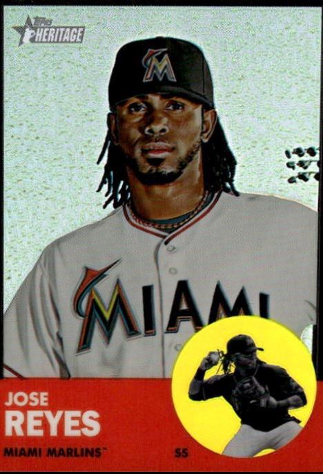 Jose Reyes [Black Refractor] #HP18