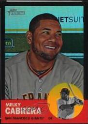 Melky Cabrera [Black Refractor] #HP22