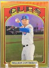 Willson Contreras [Chrome Gold Refractor] #41