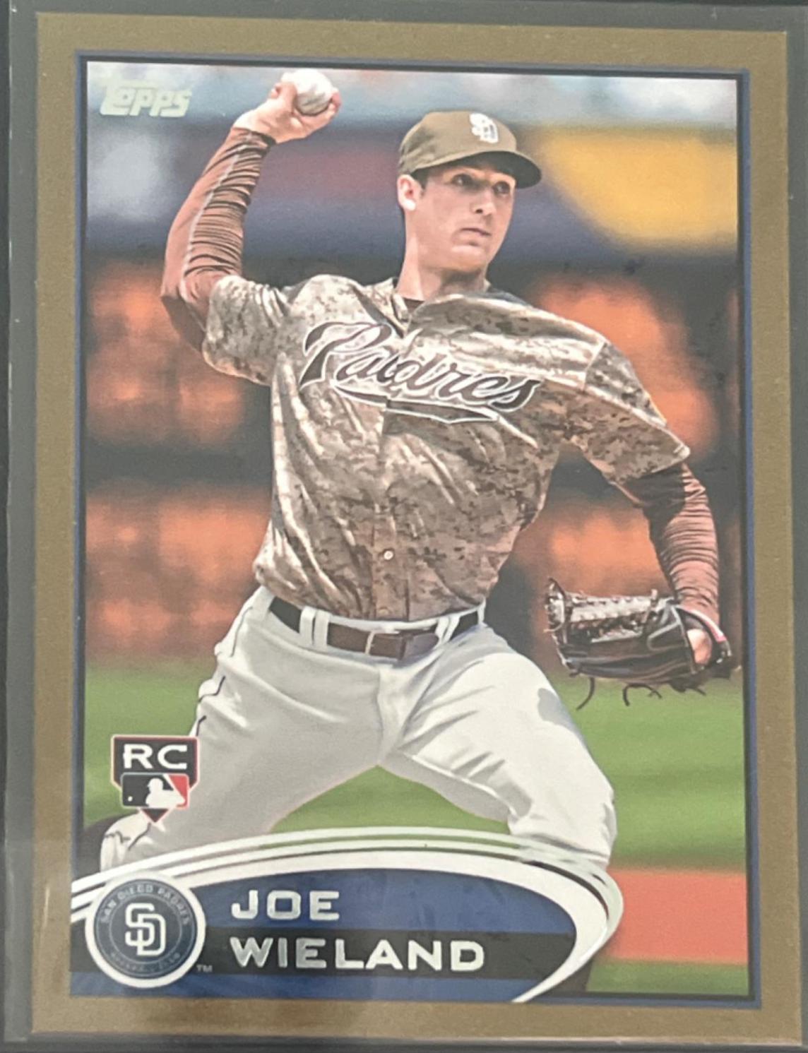 Joe Wieland [Base Gold] #US306