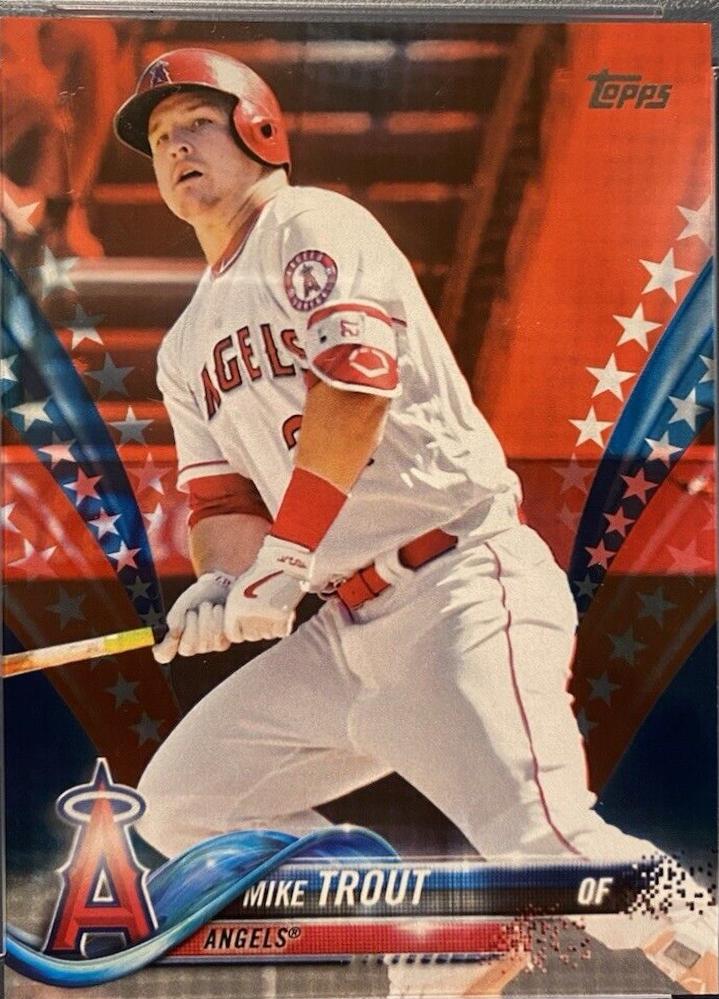 Mike Trout [Independence Day] #300
