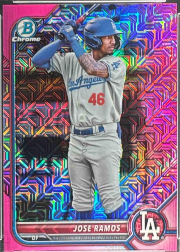 Jose Ramos [Fuchsia Pink Mojo Refractor] #BCP-228