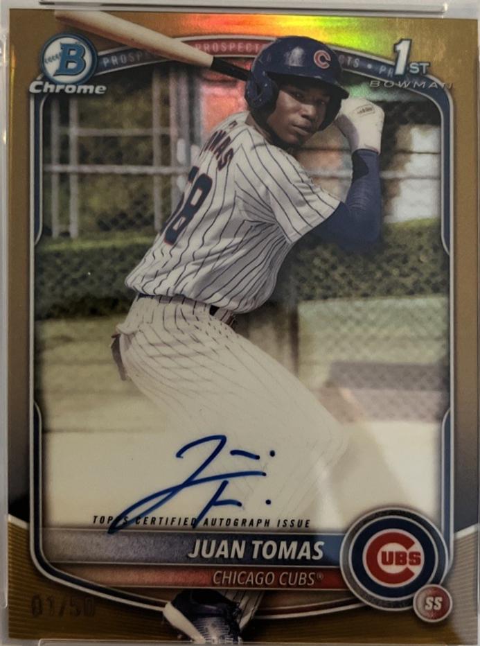 Juan Tomas [Gold Refractor] #CPA-JT
