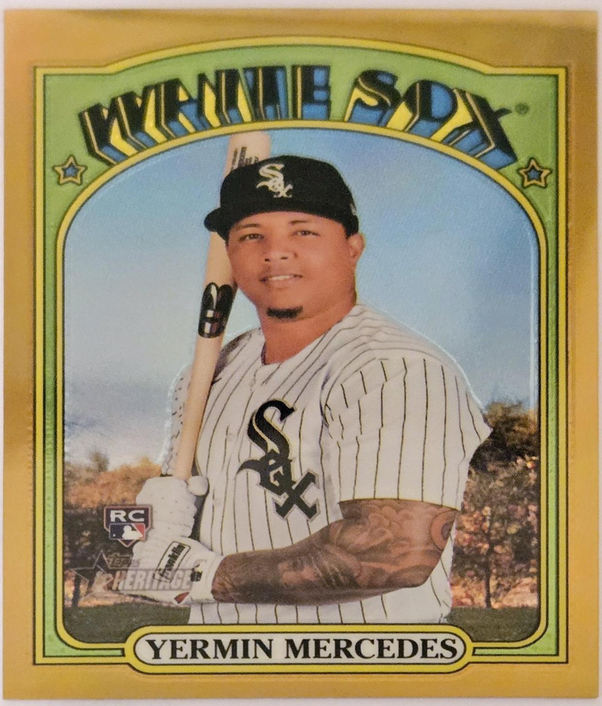 Yermin Mercedes [Chrome Gold Refractor] #561