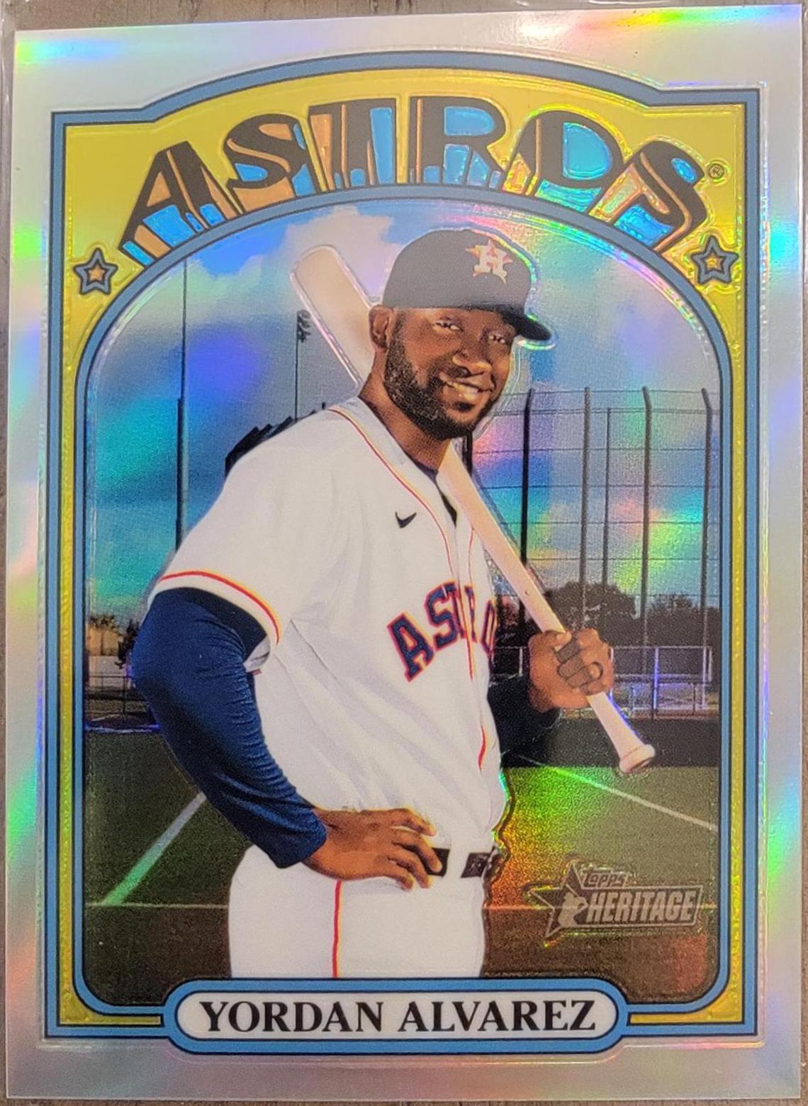Yordan Alvarez [Chrome] #500