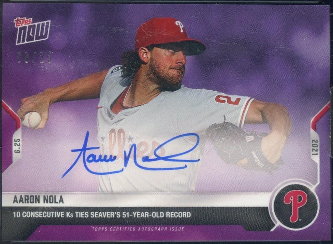 Aaron Nola [Autograph] #414C