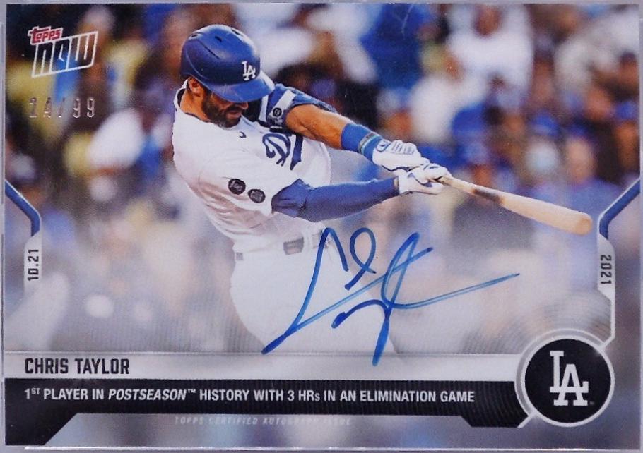 Chris Taylor [Autograph] #1001A