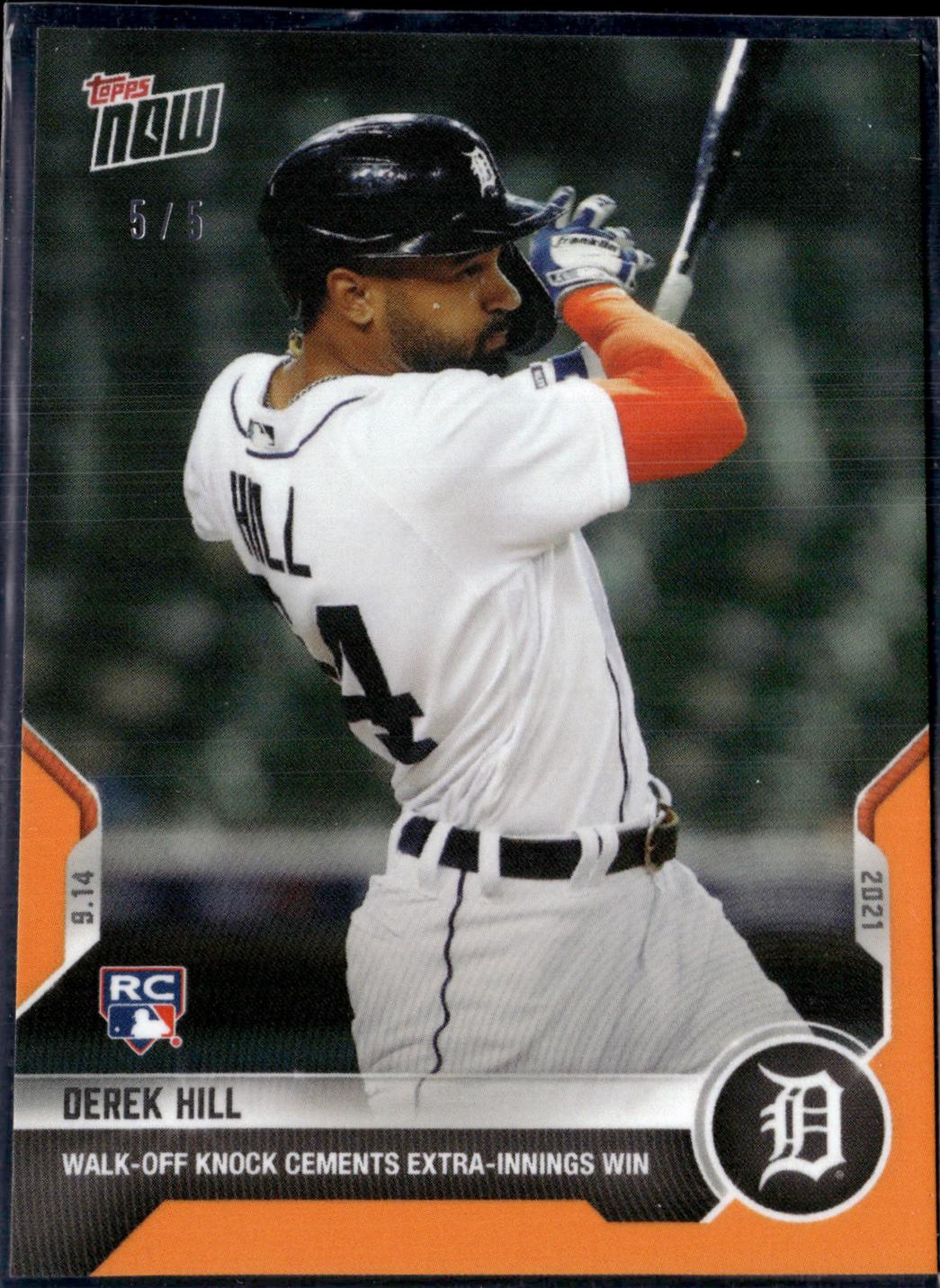 Derek Hill [Orange] #806