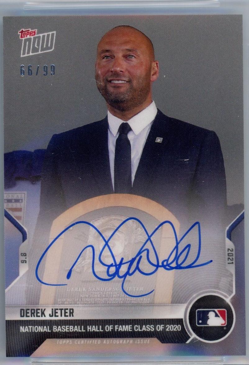 Derek Jeter [Autograph] #776A