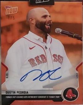 Dustin Pedroia [Autograph] #411E