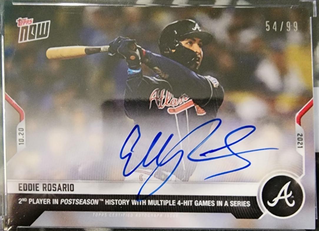 Eddie Rosario [Autograph] #997A