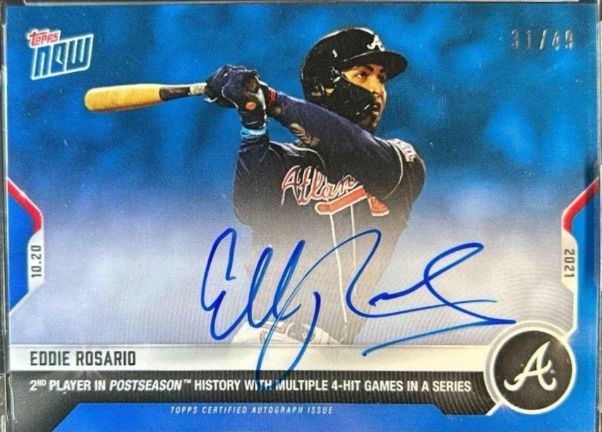 Eddie Rosario [Autograph] #997B