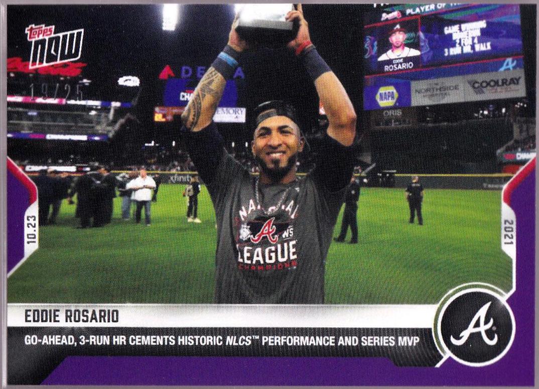 Eddie Rosario [Purple] #1025