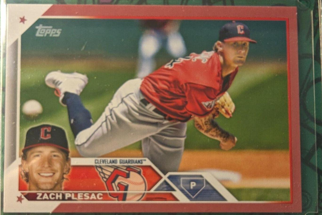 Zach Plesac [Mother's Day Pink] #476