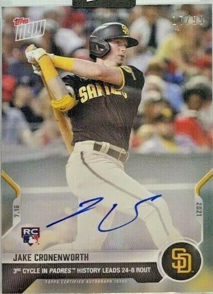 Jake Cronenworth [Autograph] #511A