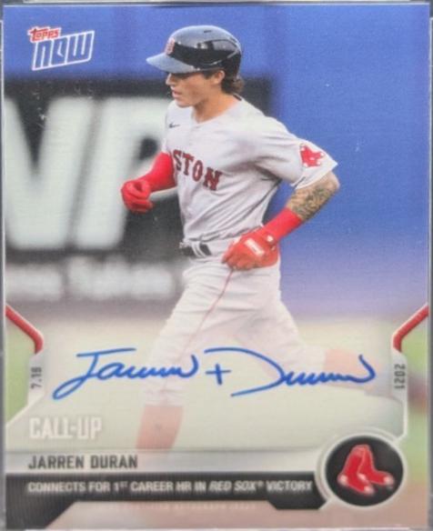 Jarren Duran [Autograph] #529A
